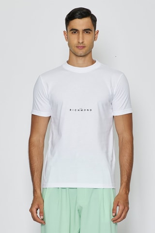 $T-shirt regular Potsan - Blanc
