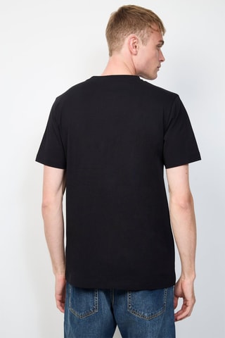 $T-shirt regular en coton biologique Kodaki - Noir