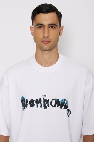$T-shirt oversize Zennaro - Blanc