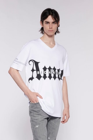 $T-shirt oversize Wikies - Blanc