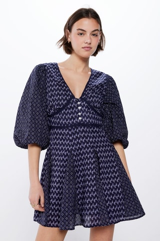 $Robe patineuse - Bleu