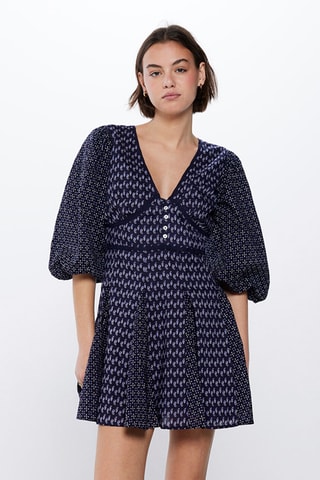 $Robe patineuse - Bleu