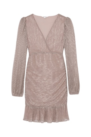 $Robe fourreau - Beige