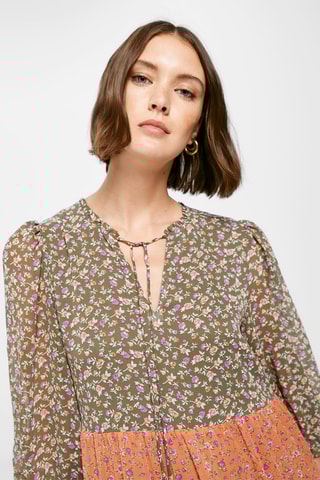 $Robe courte - Vert