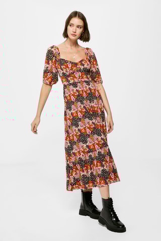 $Robe midi - Noir