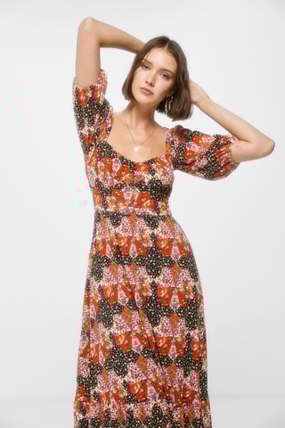 $Robe midi - Noir