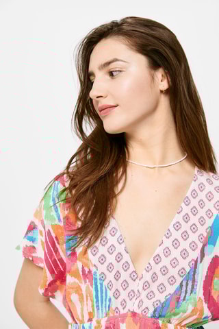 $Robe midi - Multicolore