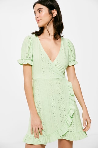 $Robe courte - Vert