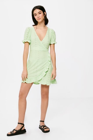 $Robe courte - Vert