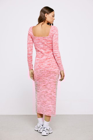 $Robe longue - Rose