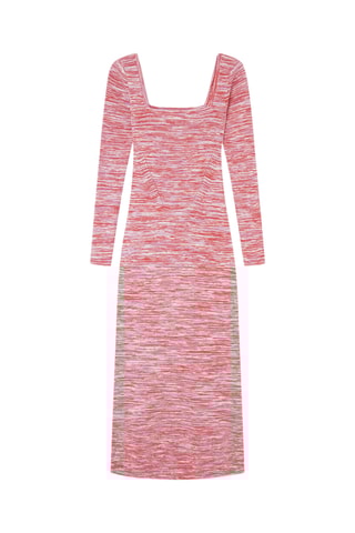 $Robe longue - Rose