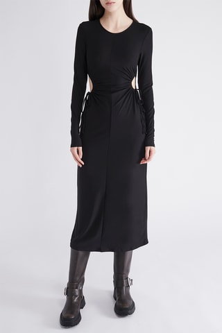 $Robe midi - Noir
