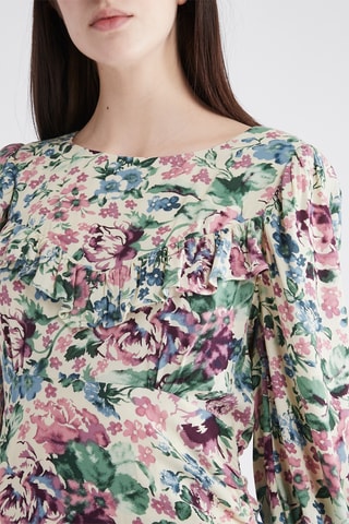 $Robe - Vert et rose