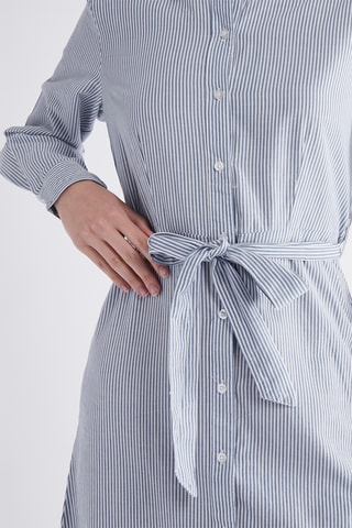 $Robe midi - Bleu