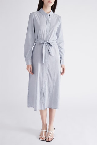 $Robe midi - Bleu