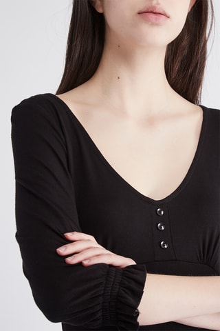 $Robe droite - Noir
