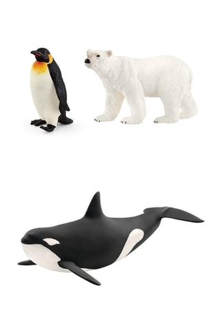 $Orque, manchot et ours polaire Wild Life - Dès 5 et 3 ans