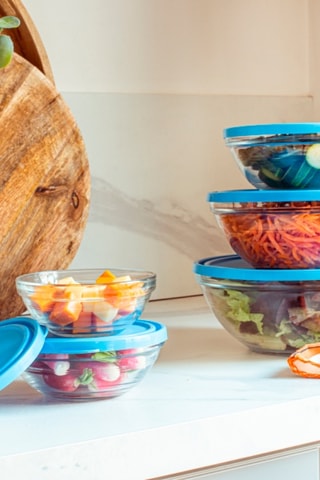 $6 boîtes de conservation en verre Freshbox - 97 cl