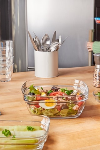 $6 boîtes de conservation en verre Freshbox - 165 cl