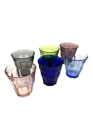 $6 verres en verre Picardie® - 25 cl