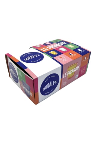 $6 verres en verre Picardie® - 25 cl