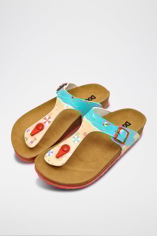 $Tongs Multicolore