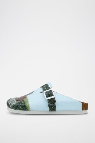 $Mules Going on an Adventure - Bleu et vert