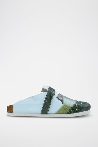 $Mules Going on an Adventure - Bleu et vert