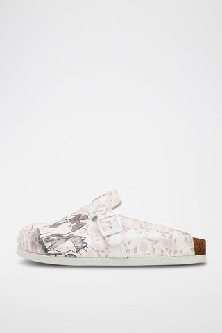 $Mules Trouble Makers Beige