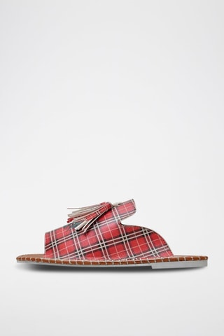 $Mules Just Cool Rouge et beige