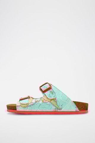 $Mules Explore Bleu et rouge