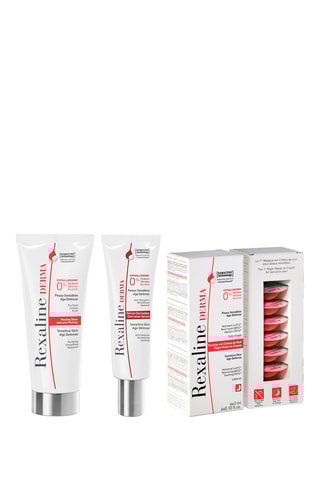 $Routine peaux réactives - Sérum 30 ml, Peeling doux 30 ml et 6 masques 3 ml