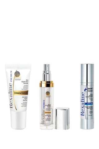 $Routine Fête des Mères - Soin yeux anti-âge 5 ml, sérum restructurant 30 ml et crème jeunesse 50 ml