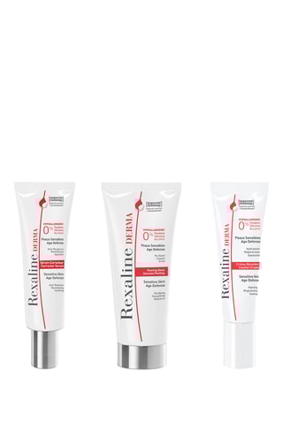 $Routine Confort - Peeling doux 30 ml, sérum correcteur 30 ml et crème réconfort 10 ml