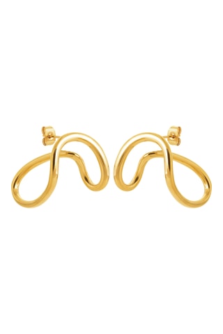 $Boucles d'oreilles - Doré