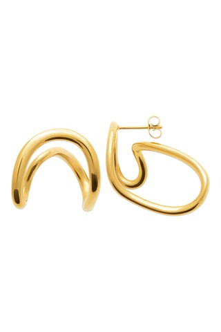$Boucles d'oreilles - Doré