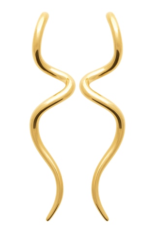 $Boucles d'oreilles - Doré