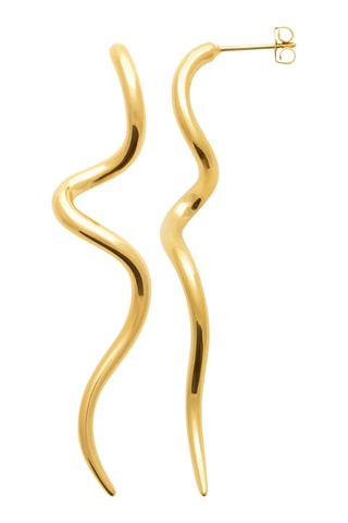 $Boucles d'oreilles - Doré