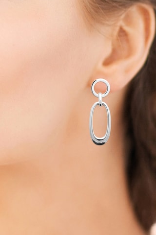 $Boucles d’oreilles - Argenté