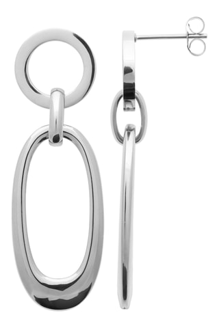 $Boucles d’oreilles - Argenté