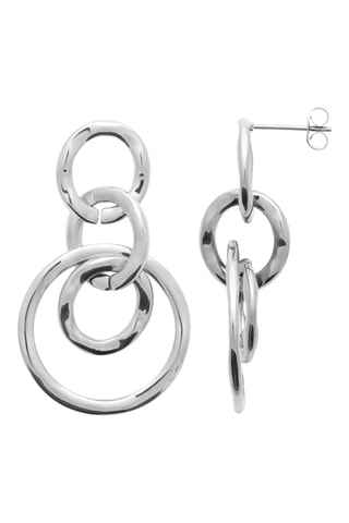 $Boucles d’oreilles - Argenté