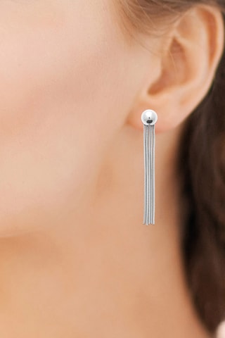 $Boucles d’oreilles - Argenté
