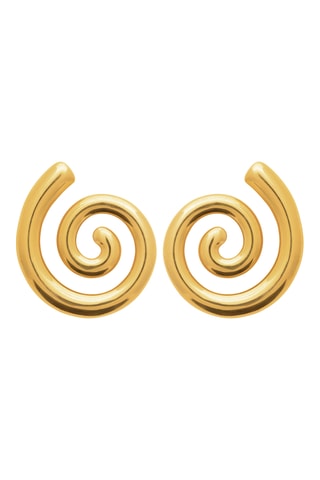 $Boucles d’oreilles - Doré