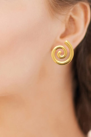 $Boucles d’oreilles - Doré