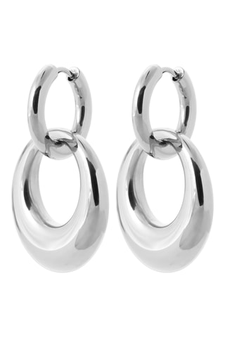 $Boucles d’oreilles - Argenté