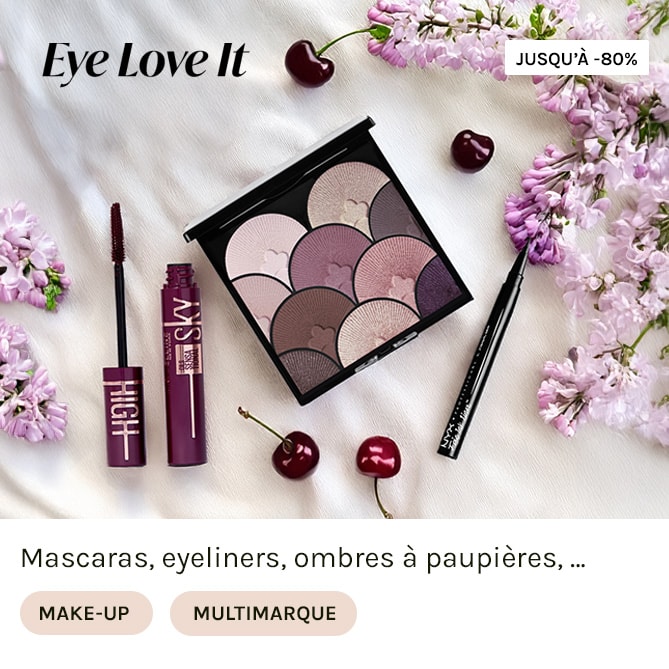 EYE LOVE IT à prix discount chez BEAUTÉ PRIVÉE