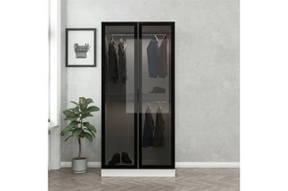 $Armoire 2 portes Kale - Noir