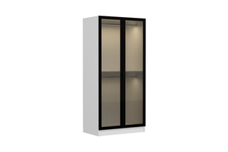 $Armoire 2 portes Kale - Noir