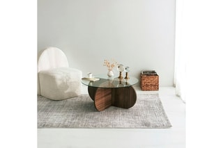 $Table basse Bubble  - Imitation bois