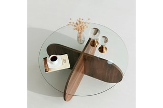 $Table basse Bubble  - Imitation bois